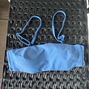 Aerie strapless bandeau swim top - removable straps